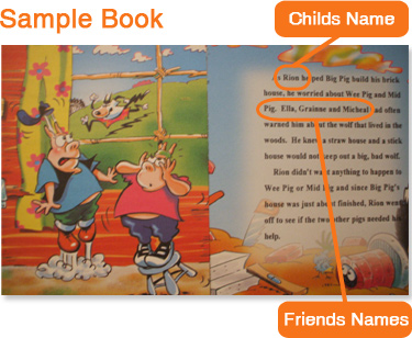 Personalised Childrens and Baby Books 